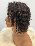 Load image into Gallery viewer, 10inch curly natural hair lace front wig
