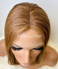 Load image into Gallery viewer, Euro Blonde Brown Wig Medical Cap With Lace