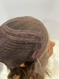 Load image into Gallery viewer, European Hair Wig Brown with Highlights– Lace Front