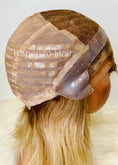 Load image into Gallery viewer, Short Blonde Donor Hair Two Tone in Medical Silicone Cap