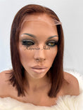 Load image into Gallery viewer, Medium Brown Shoulder-Length Wig – Lace Front