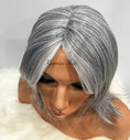 Load image into Gallery viewer, Mid-Length Salt & Pepper Layered Wig