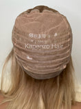 Load image into Gallery viewer, Short Blonde Donor Hair Two Tone in Medical Silicone Cap