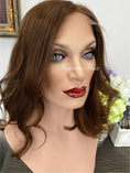 Load image into Gallery viewer, Kapenzo Glueless Lace Front Wig – Indian Hair | Chestnut Brown (Color 4)