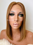 Load image into Gallery viewer, Euro Blonde Brown Wig Medical Cap With Lace