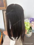 Load image into Gallery viewer, 18inch Espresso Brown Human Hair Topper