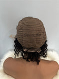 Load image into Gallery viewer, 10inch curly natural hair lace front wig