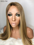 Load image into Gallery viewer, European Hair Brown Wig - 22inches
