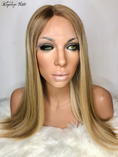 Load image into Gallery viewer, European Hair Brown Wig - 22inches