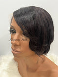 Load image into Gallery viewer, Natural Hair Classic Black Bob – Lace Front
