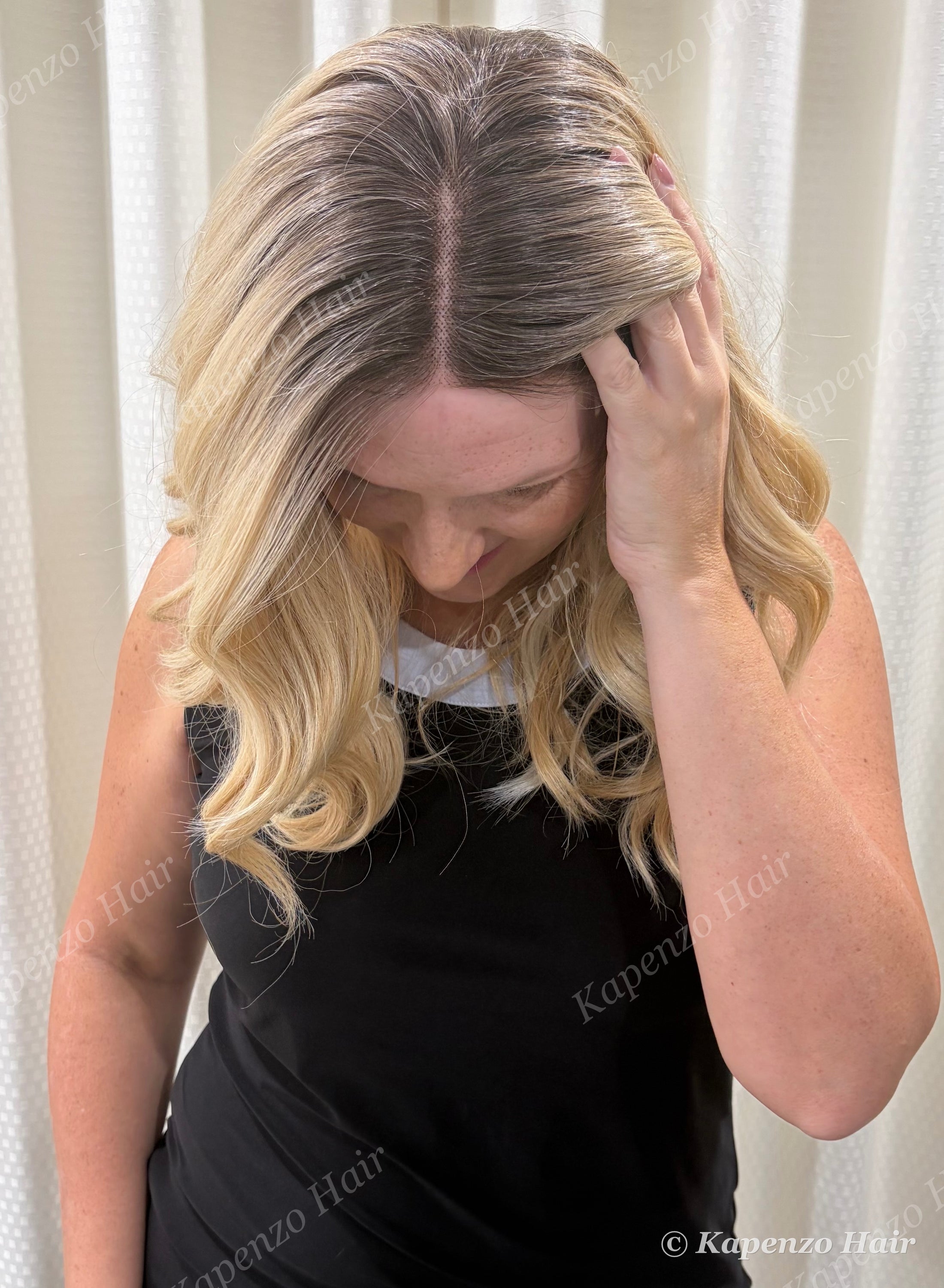 Synthetic LUX Lace Front Wig – Honey Blonde