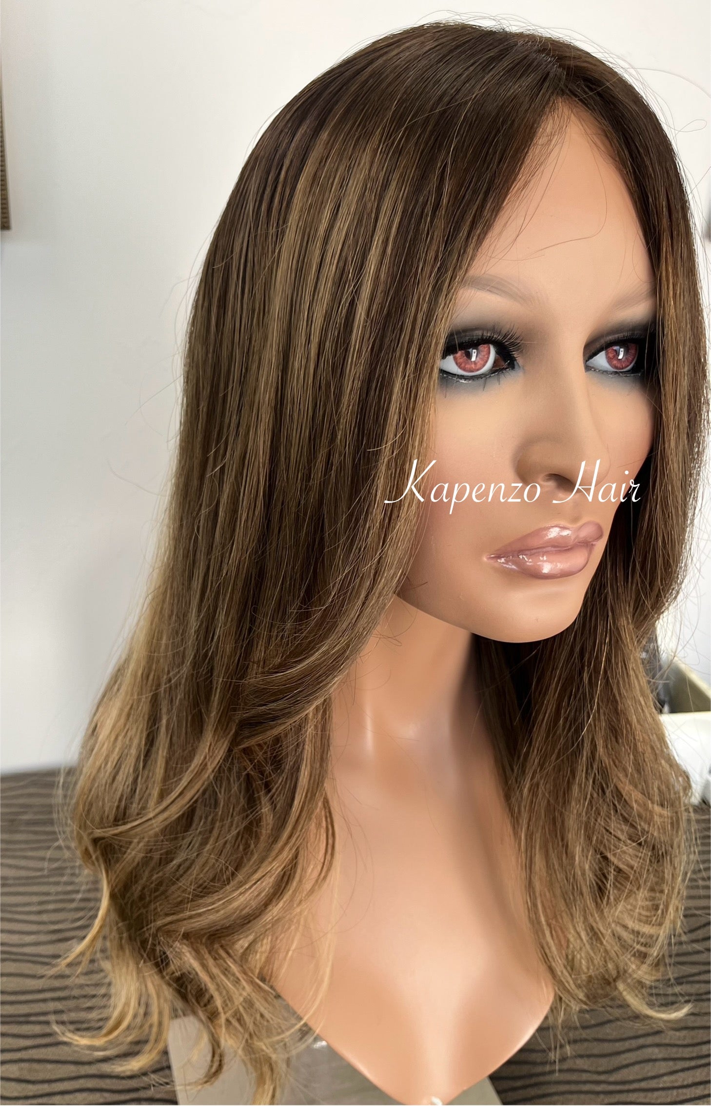Silk Top Glueless Medical Wig – European Hair (18”–20”)
