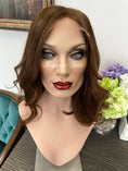 Load image into Gallery viewer, Kapenzo Glueless Lace Front Wig – Indian Hair | Chestnut Brown (Color 4)
