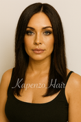 Load image into Gallery viewer, 14inch Brazilian hair Natural Black Wig

