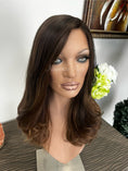 Load image into Gallery viewer, Kapenzo Glueless Lace Front Wig – European Hair | Natural Black-Brown Blend
