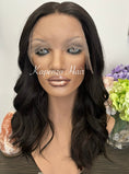 Load image into Gallery viewer, Chocolate Brown Lace Front Synthetic LUX Wig – Soft Waves
