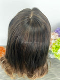 Load image into Gallery viewer, Kapenzo Glueless Lace Front Wig – European Hair | Natural Black-Brown Blend
