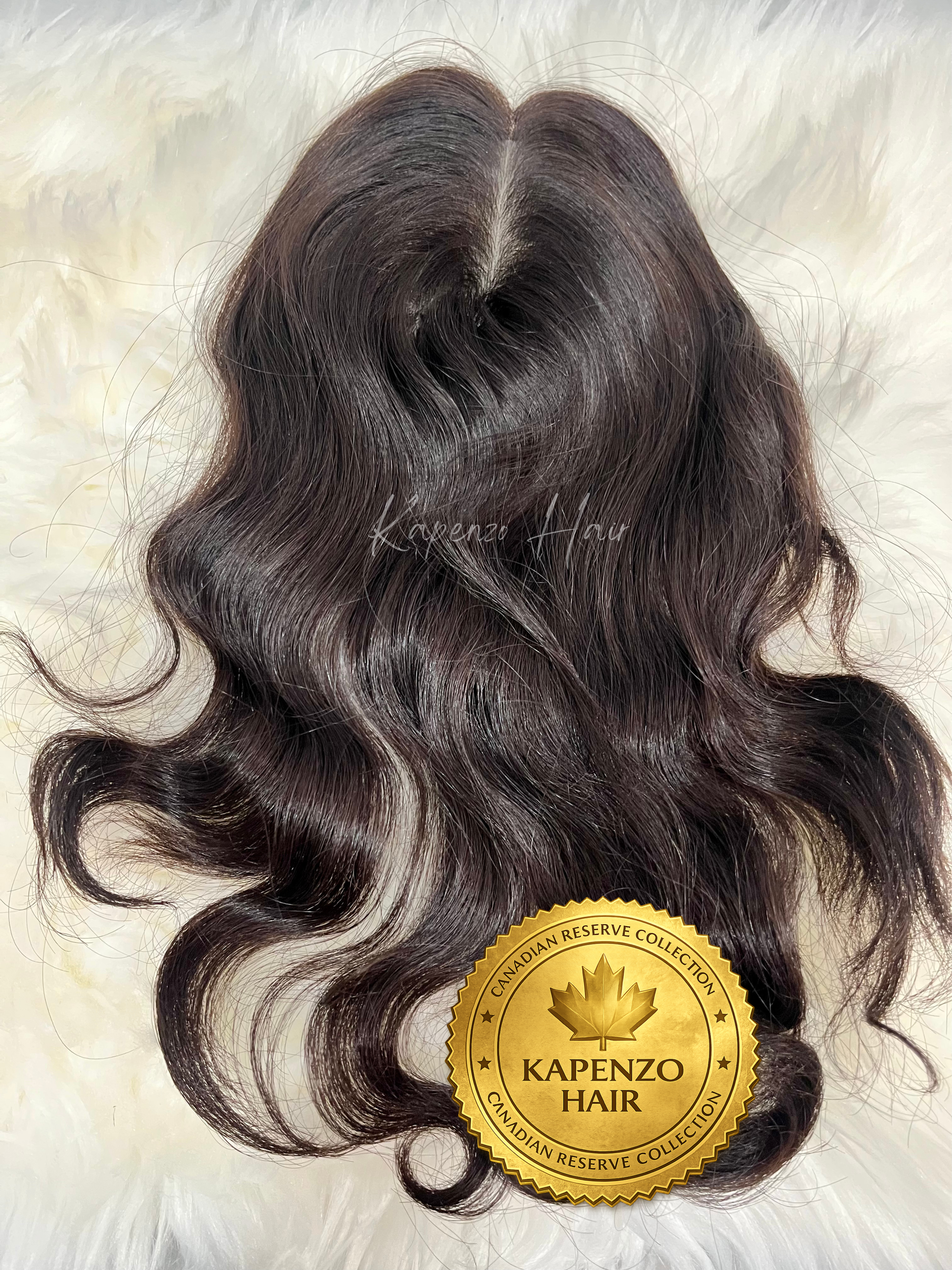 13–14” Natural Wave Crown Topper