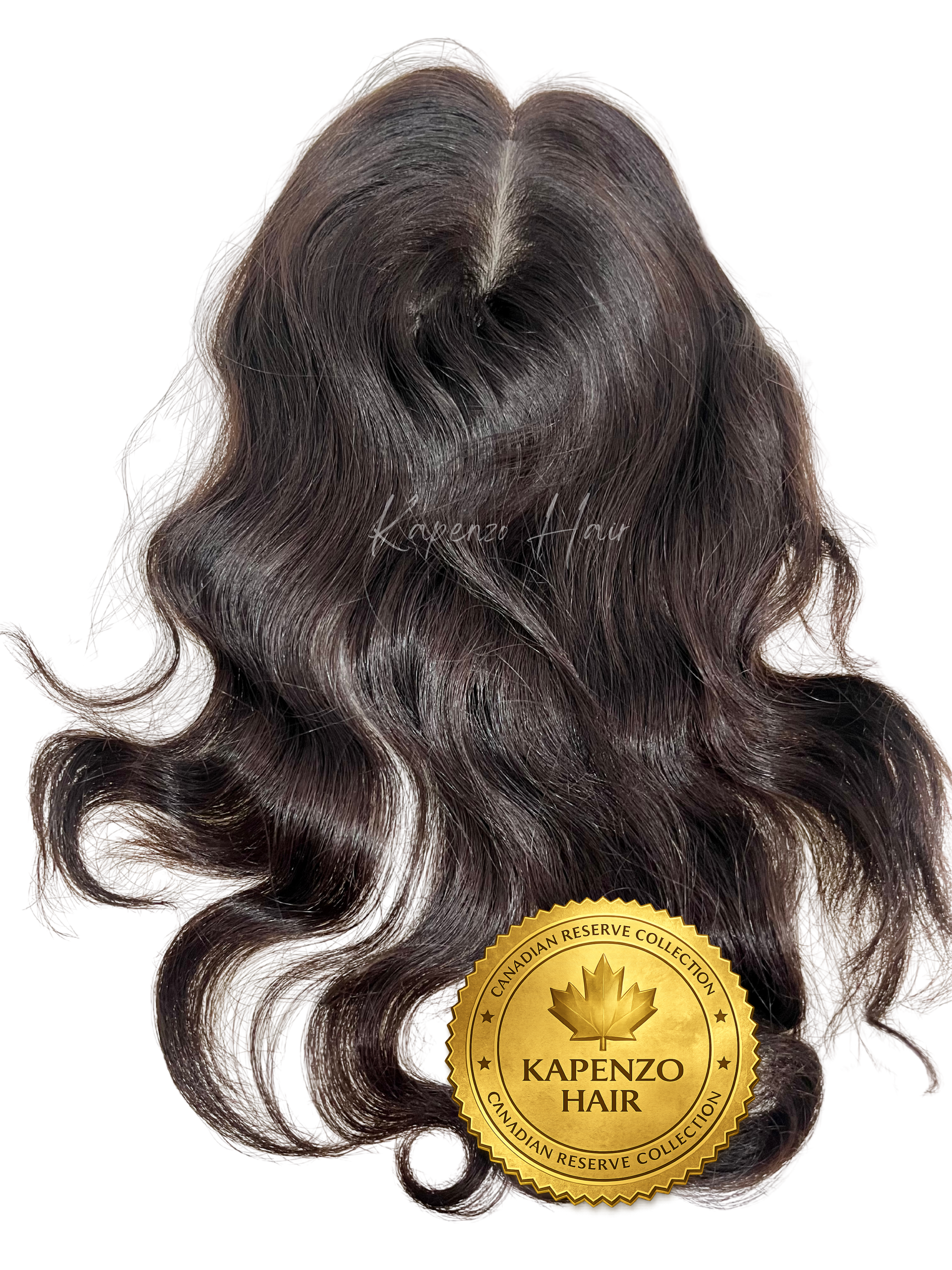 13–14” Natural Wave Crown Topper