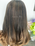 Load image into Gallery viewer, Kapenzo Glueless Lace Front Wig – European Hair | Natural Black-Brown Blend
