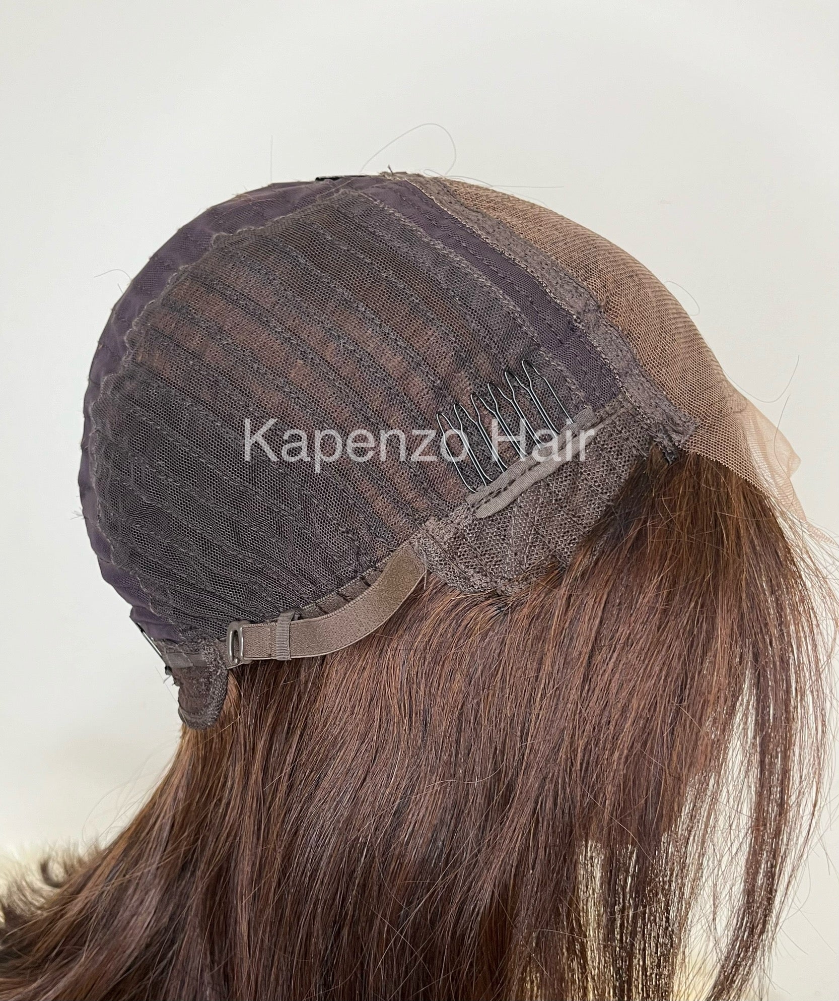 14inch Glueless Lace Wig Medium Brown Color