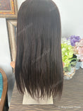 Load image into Gallery viewer, 18inch Espresso Brunette Human Hair Lace Front Wig
