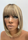 Load image into Gallery viewer, 12-14inch Ash Blonde Topper with Roots
