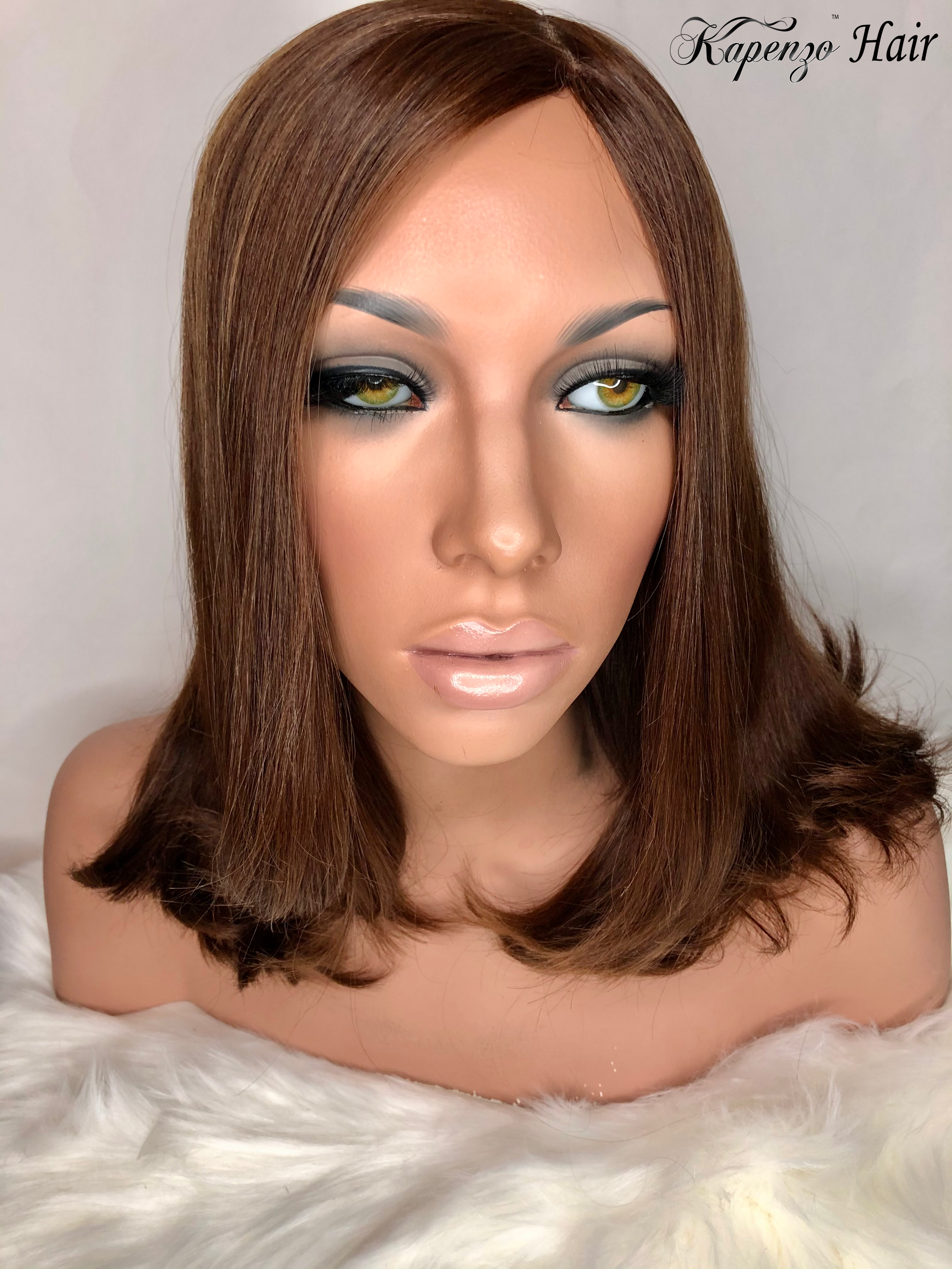 14inch European Ventilated Wig