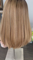Load and play video in Gallery viewer, 14inch European Blonde Medical Lace Front Wig
